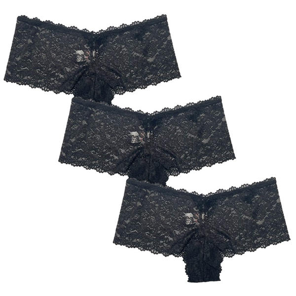 i saw it first You 3 pack Lace Short Brief
