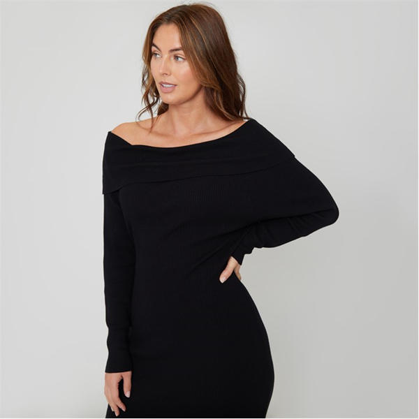 I Saw It First You Bardot Dress Ld44