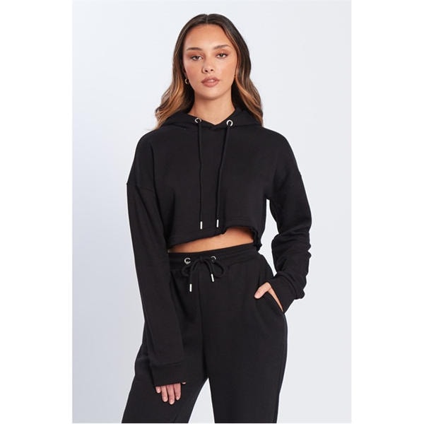 i saw it first You Crop Hoodie Ld