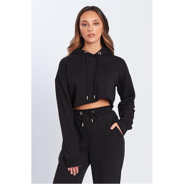 i saw it first You Crop Hoodie Ld