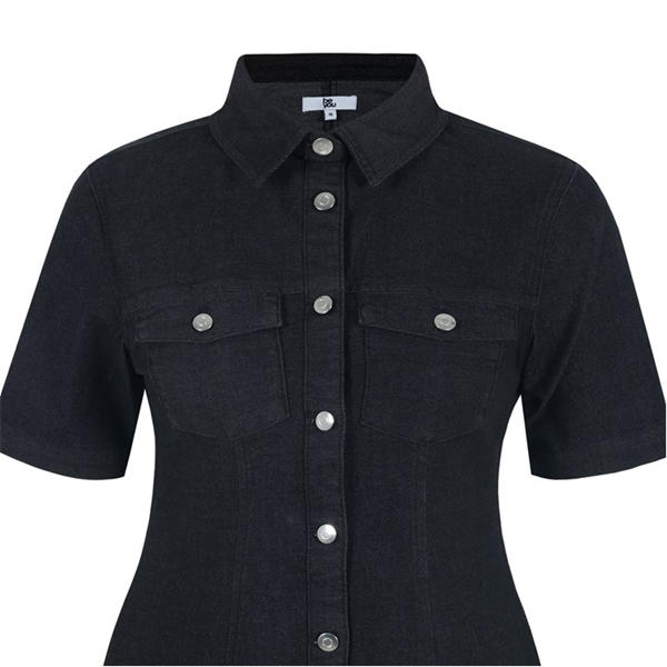 I Saw It First You Denim Dress