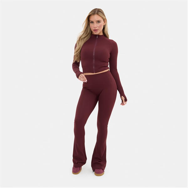 I Saw It First Zip Thru Long Sleeve Top
