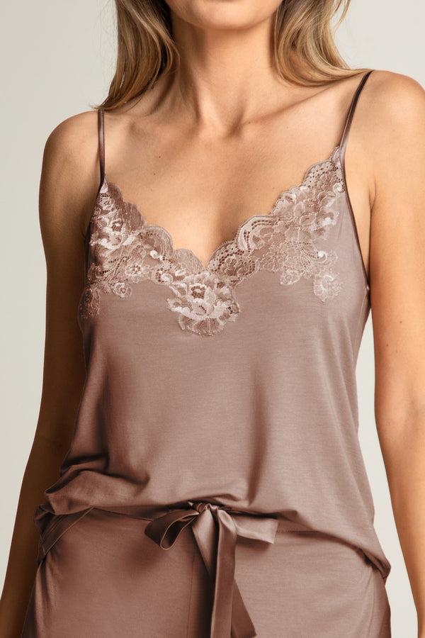I.D. Sarrieri Camisole in Cocoa
