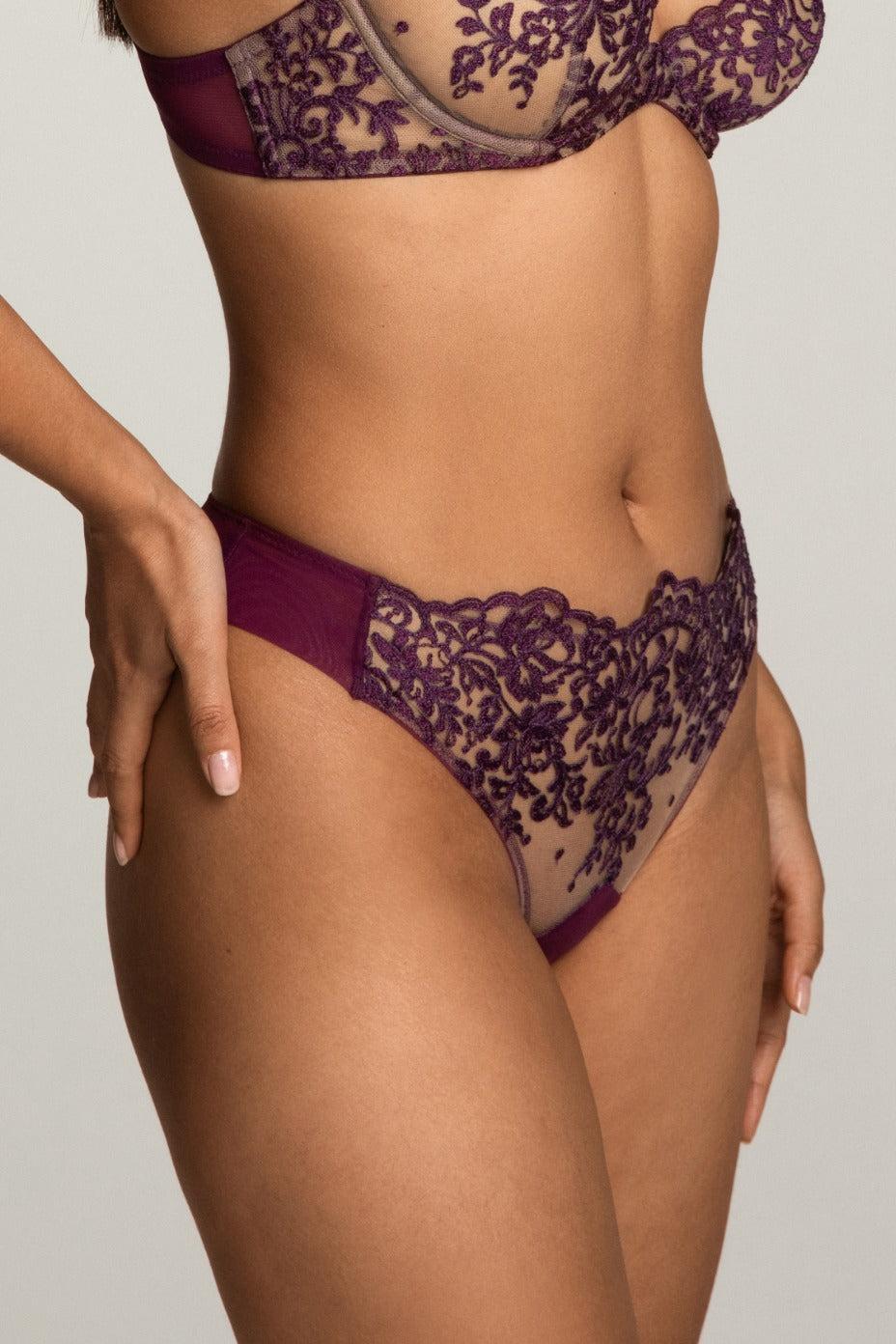 I.D. Sarrieri Medium Brief in Dark Violet