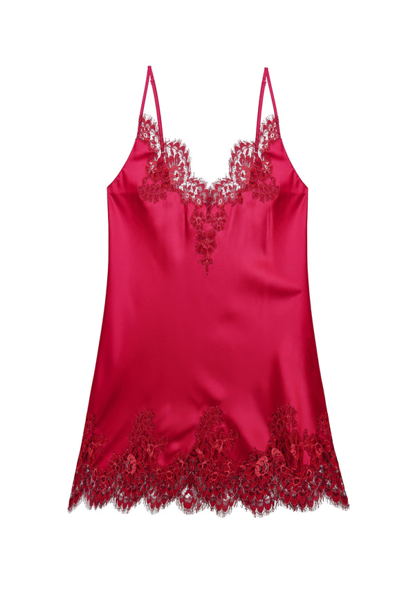 I.D. Sarrieri Mini Chemise in Raspberry
