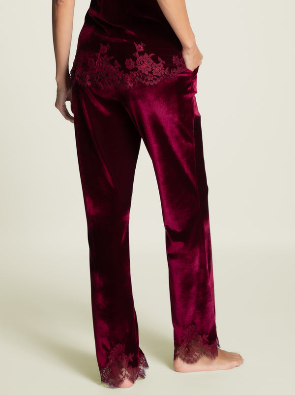 I.D. Sarrieri Pants In Wine