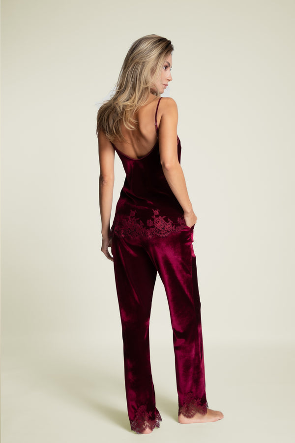 I.D. Sarrieri Pants In Wine