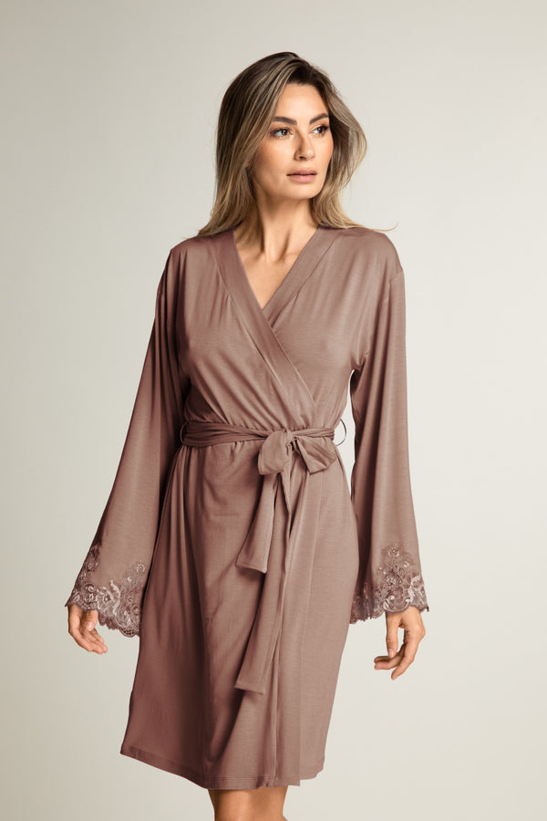 I.D. Sarrieri Robe In Cocoa