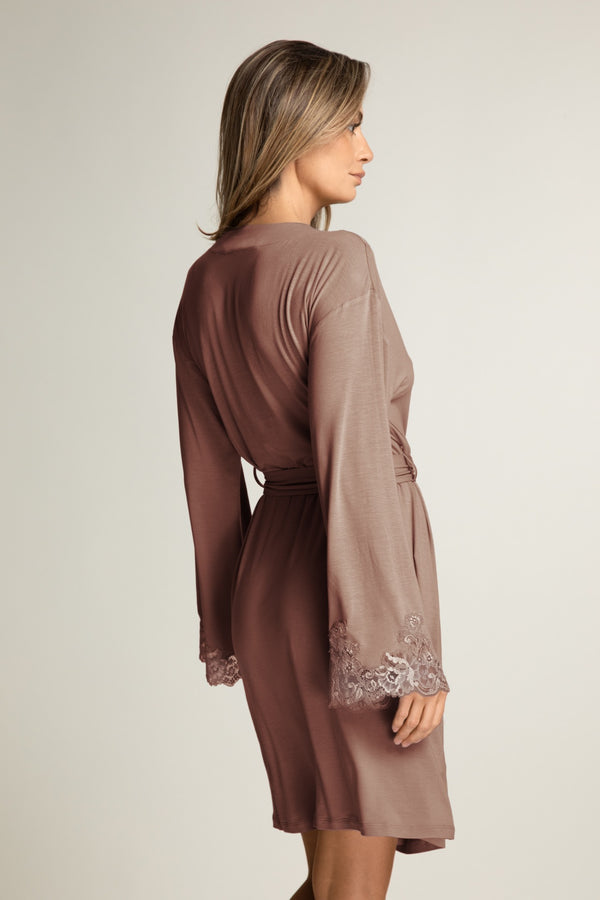 I.D. Sarrieri Robe In Cocoa