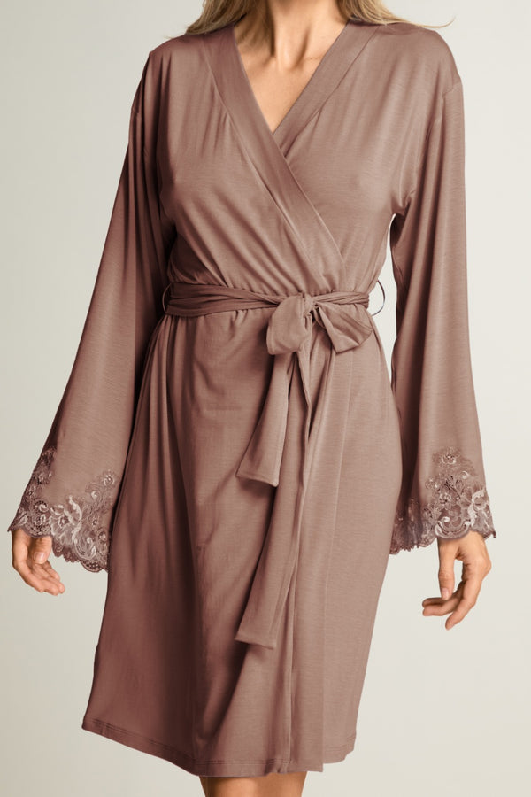 I.D. Sarrieri Robe in Cocoa