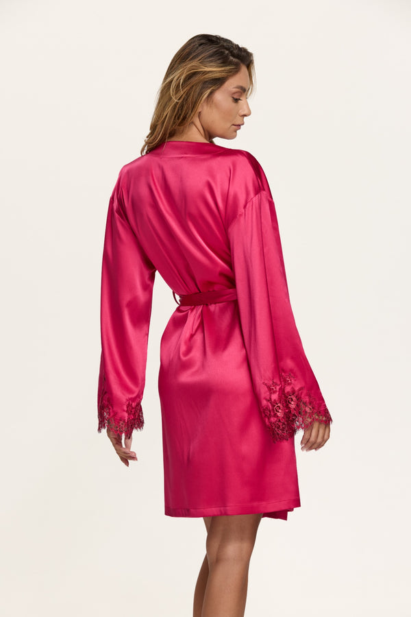 I.D. Sarrieri Robe In Raspberry