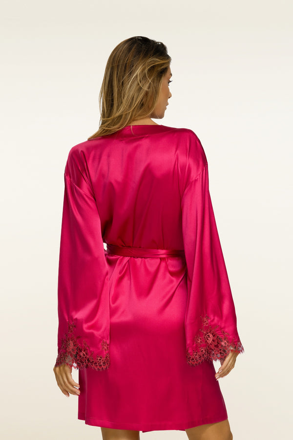 I.D. Sarrieri Robe In Raspberry