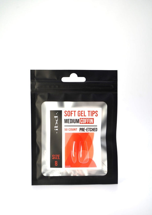 ibd beauty 50CT TIPS COFFIN MEDIUM 8