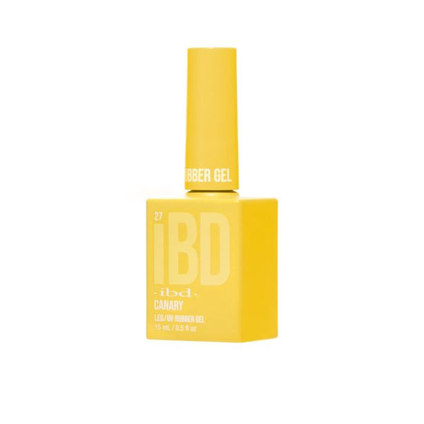 Ibd Beauty .5OZ RUBBER GEL CANARY