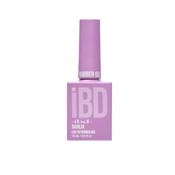 ibd beauty .5OZ RUBBER GEL DAHLIA