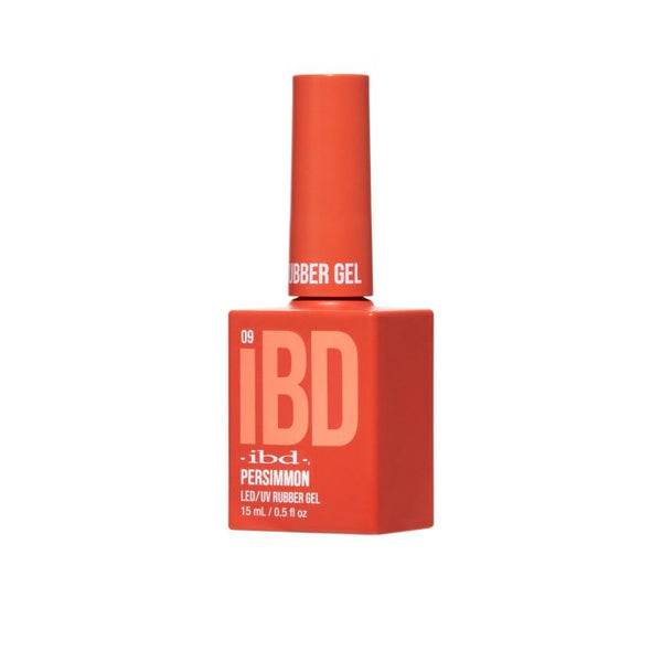 Ibd Beauty .5OZ RUBBER GEL PERSIMMON