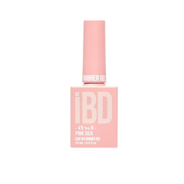 ibd beauty .5OZ RUBBER GEL PINK SILK
