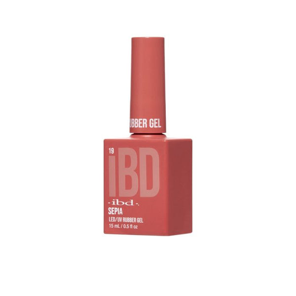 Ibd Beauty .5OZ RUBBER GEL SEPIA