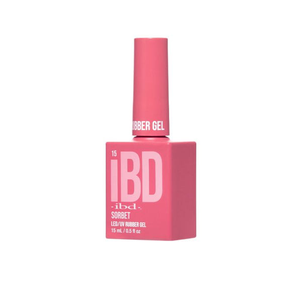 Ibd Beauty .5OZ RUBBER GEL SORBET