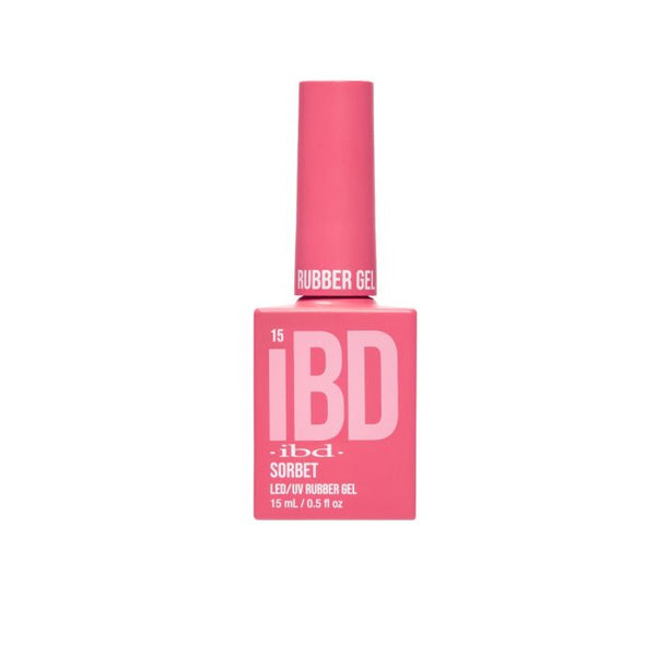 ibd beauty .5OZ RUBBER GEL SORBET