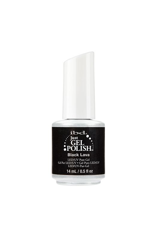 ibd beauty Just Gel Polish Black Lava 0.5 oz