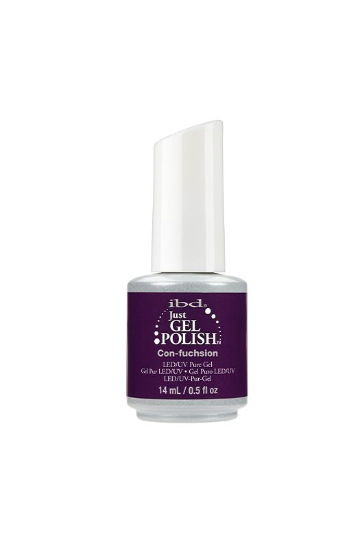 ibd beauty Just Gel Polish Con-fuchsion 0.5 oz