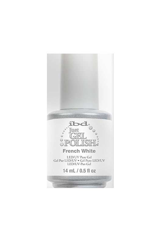 ibd beauty Just Gel Polish French White 0.5 oz
