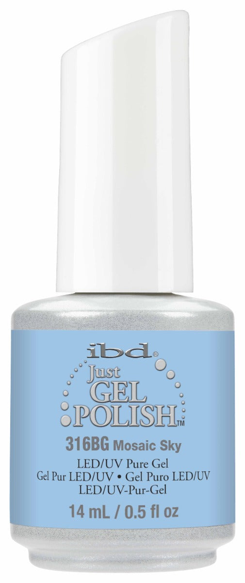 ibd beauty JUST GEL POLISH MOSAIC SKY 0.5 FL OZ