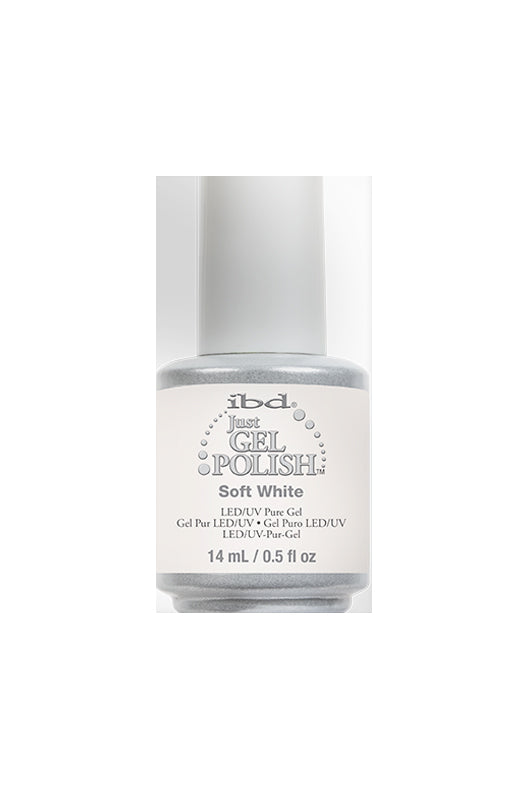 ibd beauty Just Gel Polish Soft White 0.5 oz