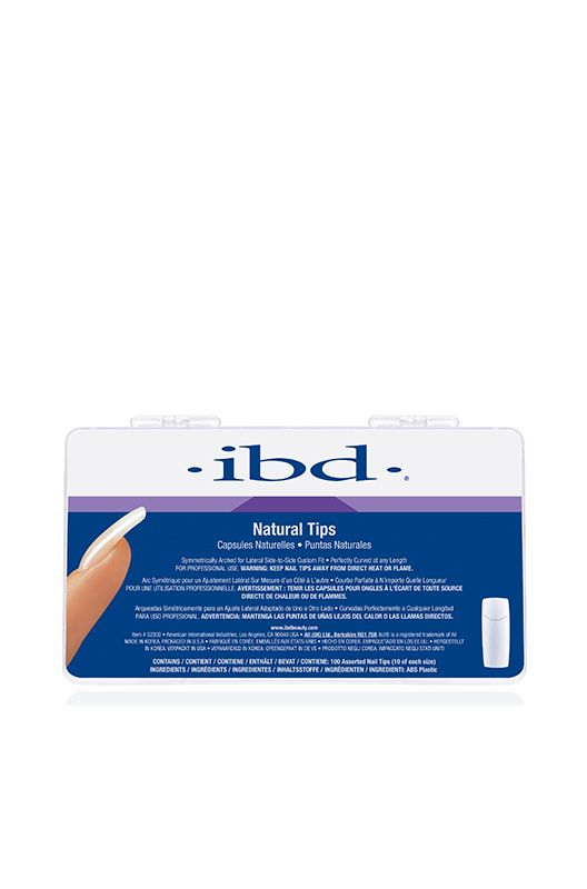 ibd beauty Natural Tips 100 ct