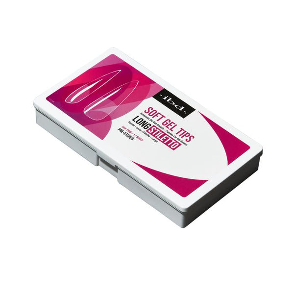 Ibd Beauty Soft Gel Tips - Long Stiletto