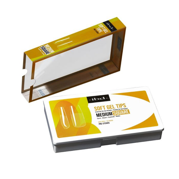 Ibd Beauty Soft Gel Tips - Medium Square
