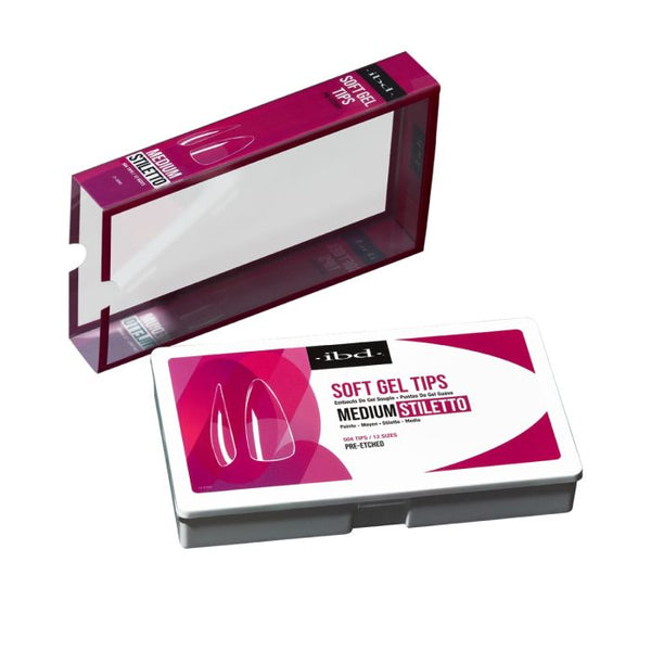 Ibd Beauty Soft Gel Tips - Medium Stiletto