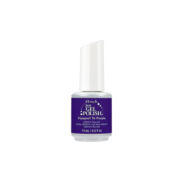ibd beauty Just Gel Polish Passport to Purple 0.5 oz