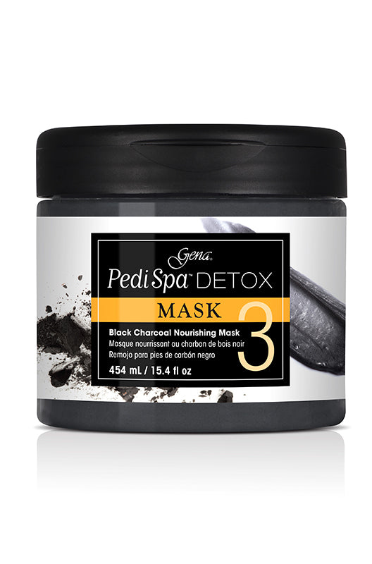 ibd beauty Pedi Spa Detox Black Charcoal Mask 15.4 oz