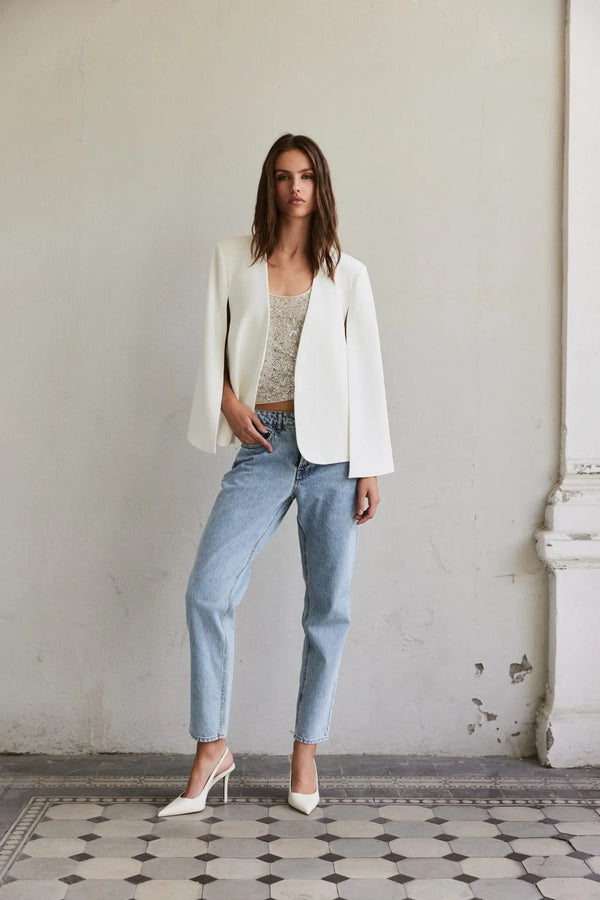 Iben IBEN ALLURE TOP - Silver