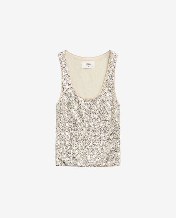 iben IBEN ALLURE TOP - Silver