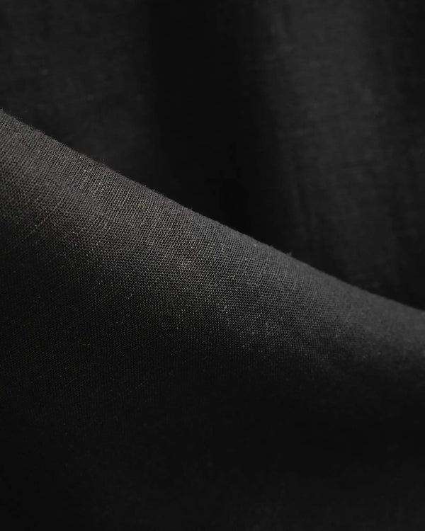 Iben IBEN ATARI LINEN SHIRT - Black