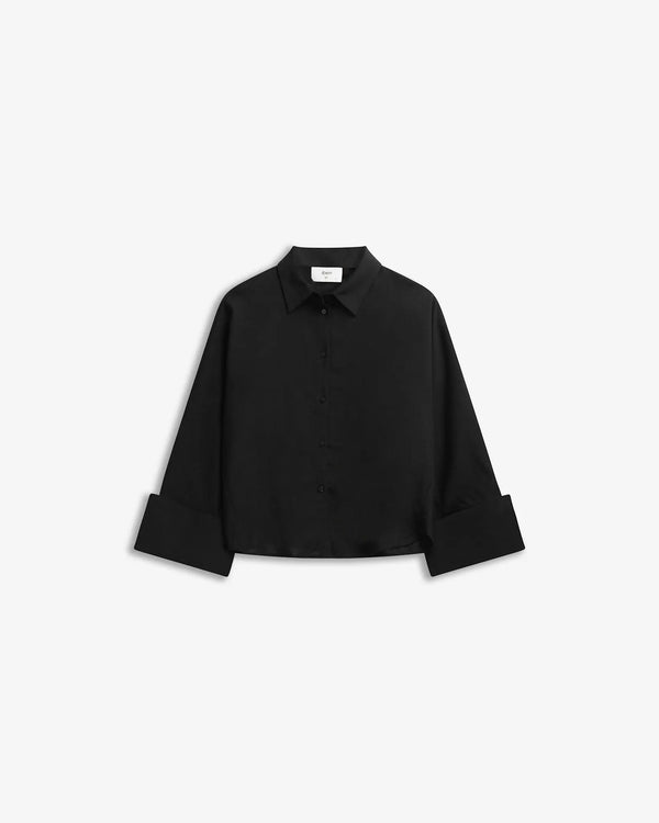iben IBEN ATARI LINEN SHIRT - Black
