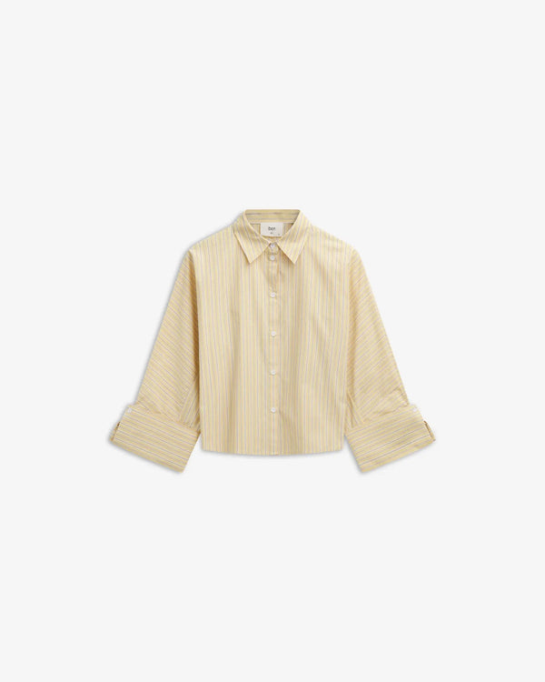 iben IBEN ATARI SHIRT - Yellow Stripe