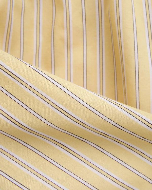 Iben IBEN ATARI SHORTS - Yellow Stripe