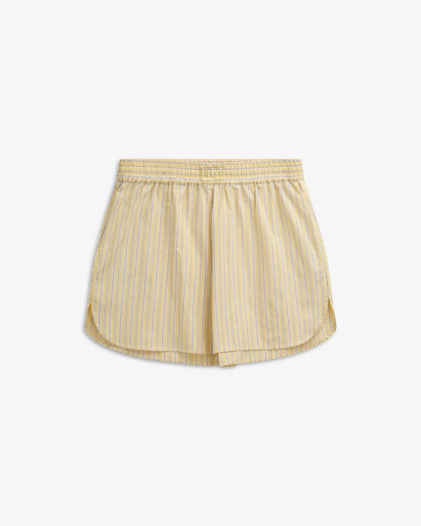 iben IBEN ATARI SHORTS - Yellow Stripe