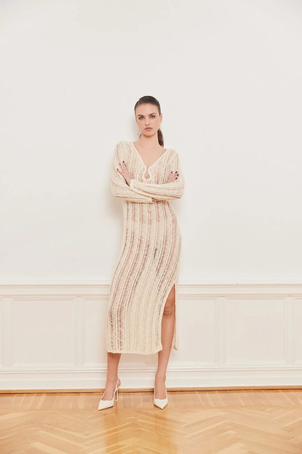 Iben Iben Beach Dress - Offwhite