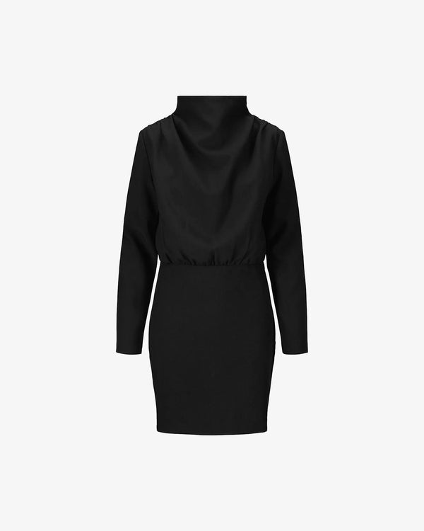 iben IBEN BEVERLY SHORT DRESS - Black