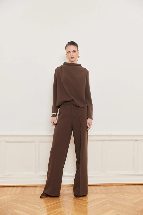 Iben IBEN BEVERLY TOP - Brown