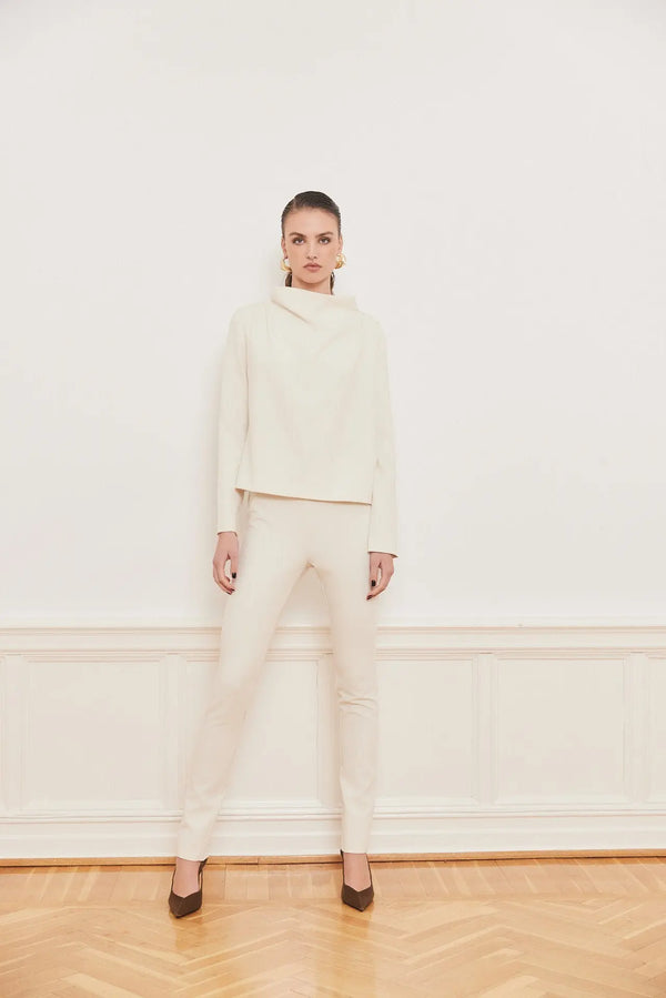 Iben IBEN BEVERLY TOP - Cream