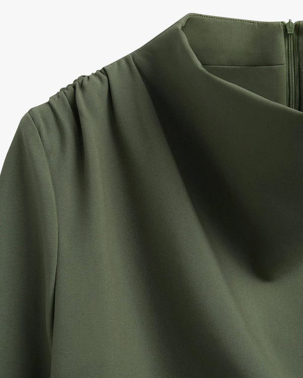 Iben IBEN BEVERLY TOP - Olive Green