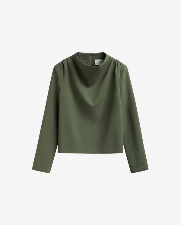 iben IBEN BEVERLY TOP - Olive green