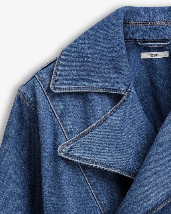 Iben IBEN REIGN DENIM JACKET - M.Blue