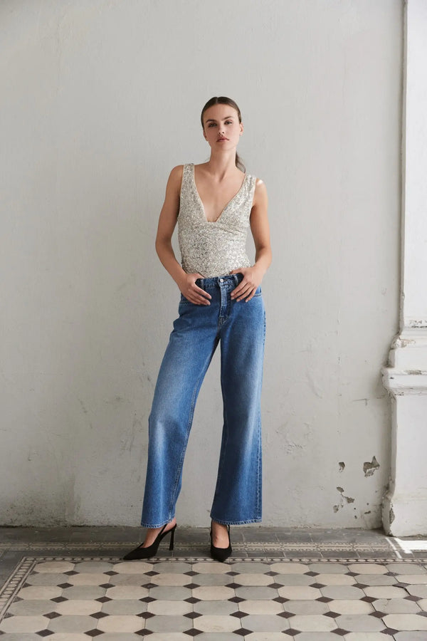 Iben IBEN REIGN JEANS - M.blue